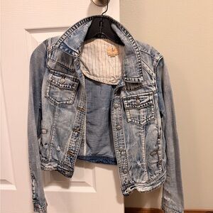 Cropped Jean Jacket